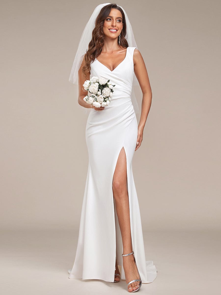Ruched dress fitted waist dupe : r/weddingdress