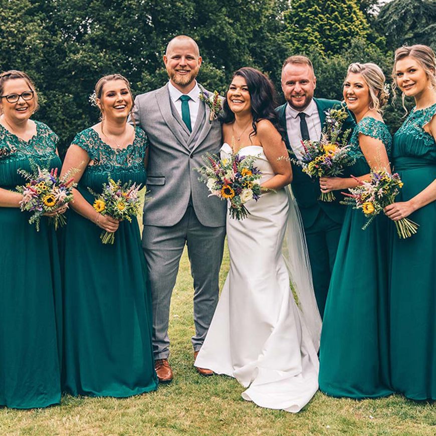 Dark-Green-Bridesmaid-Dresses