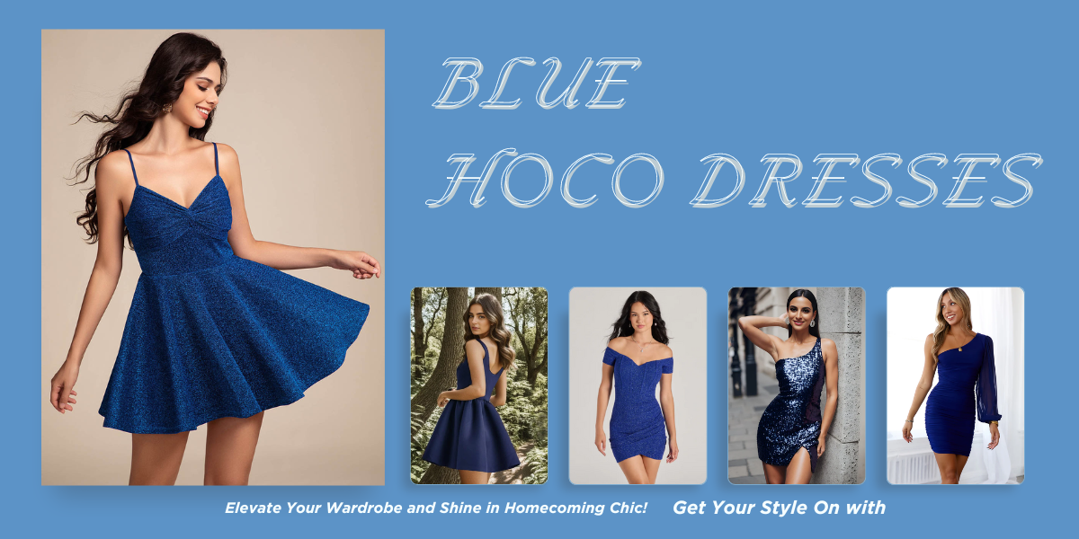 Top Trends in Blue Homecoming Dresses for the Perfect Dance Night