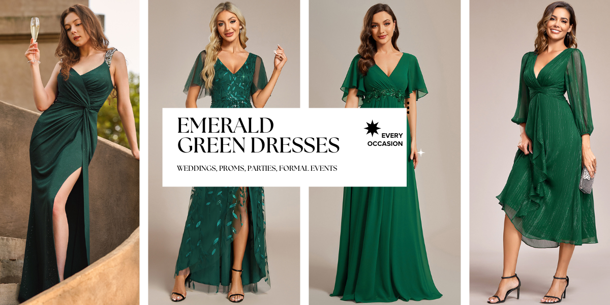 10 Must-Have Emerald Green Dresses for Every Occasion