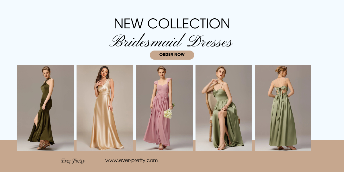 Elevate Your Wedding Party: Ever-Pretty's Stunning New Bridesmaid Dress Collection