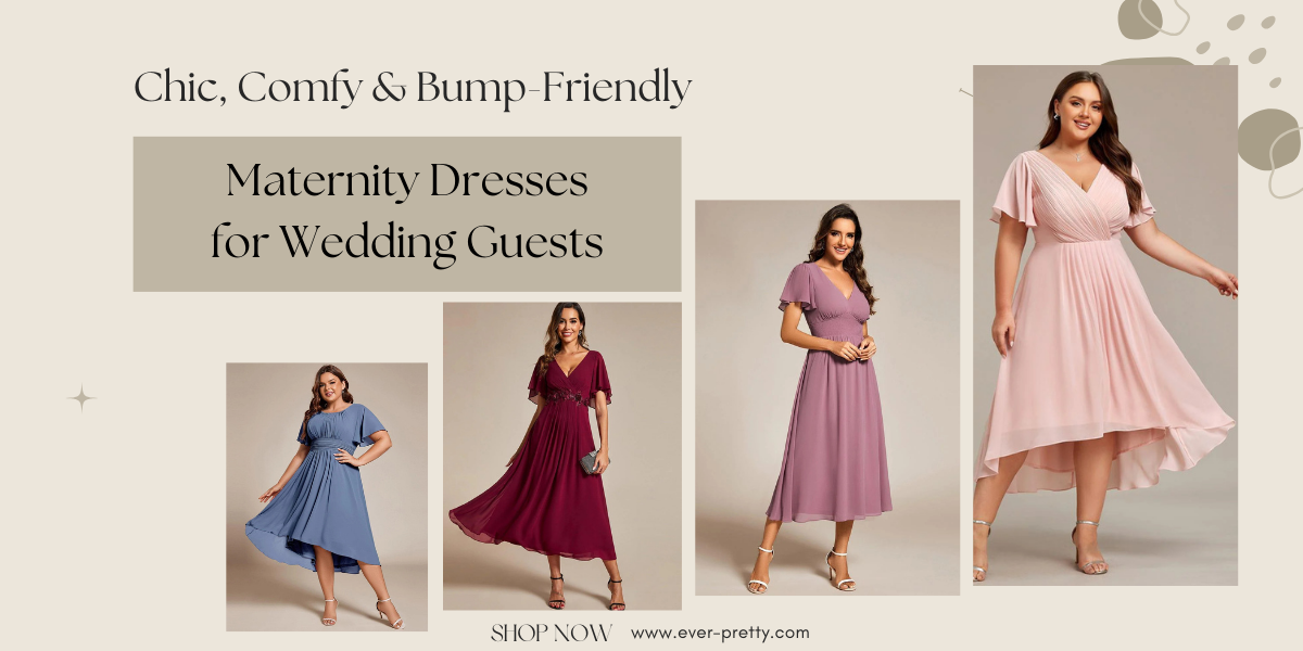 12 Stunning Maternity Dresses for Wedding Guests – Chic, Comfy & Bump-Friendly