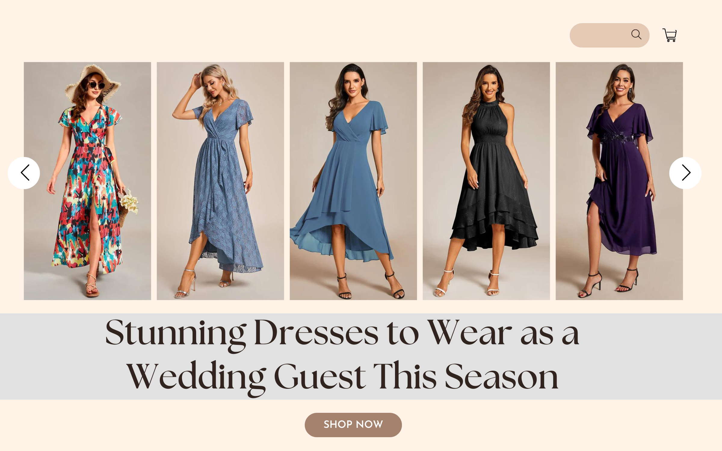 Top 10 Stunning Dresses to Wear as a Wedding Guest This Season