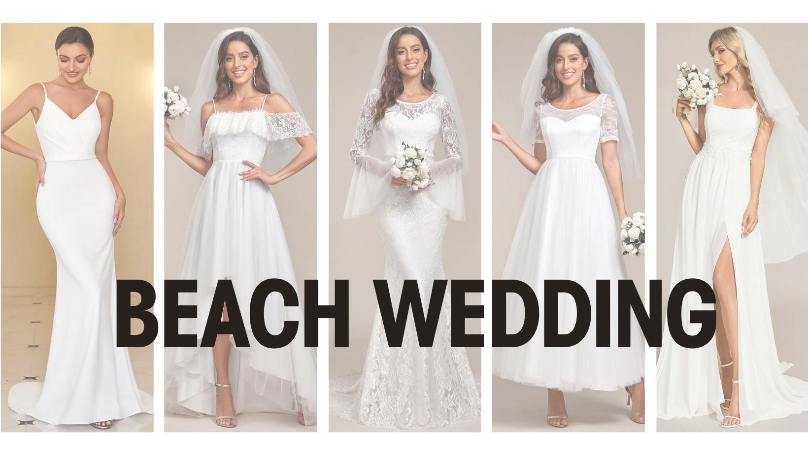 Top 5 Simple Wedding Dress Styles for a Beach Ceremony