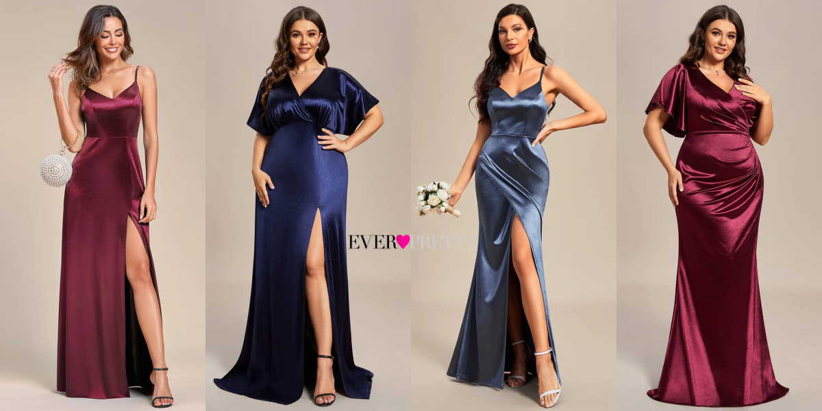 Discover the Best 4 New Satin Dresses for Women at Ever-Pretty