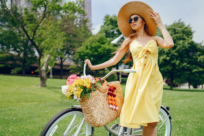 yellow-short-dress