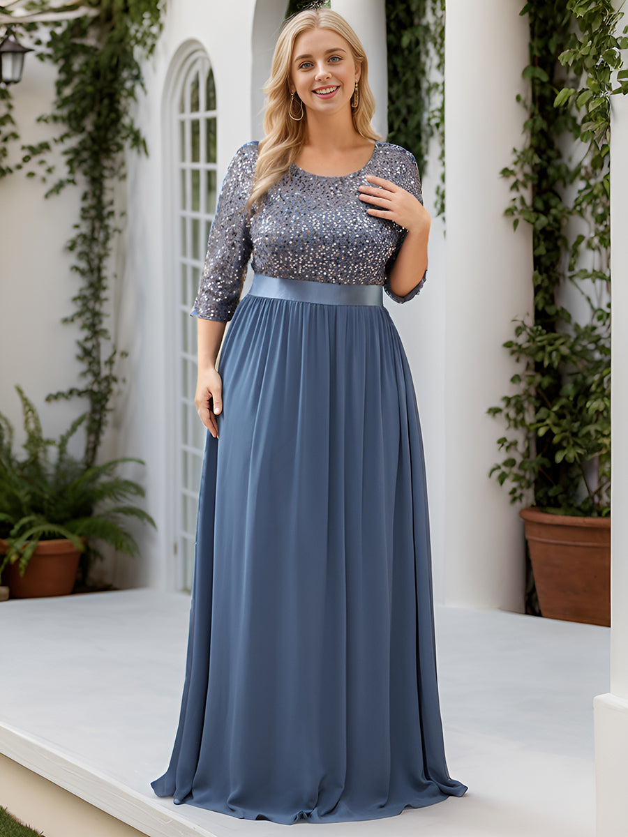 Dusty Blue Concert Dresses#style_EE00685DN