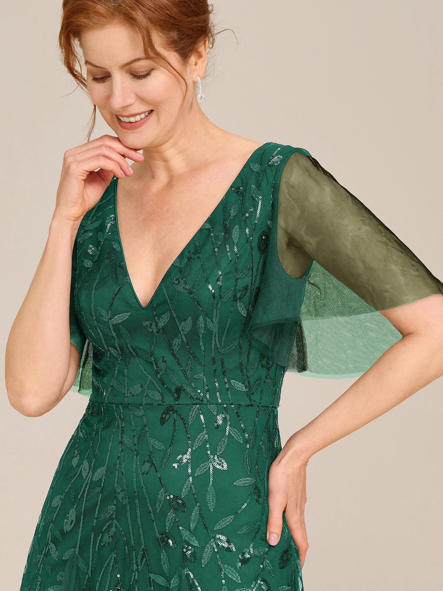 Top Picks Green Formal Dresses #style_EE00736DG