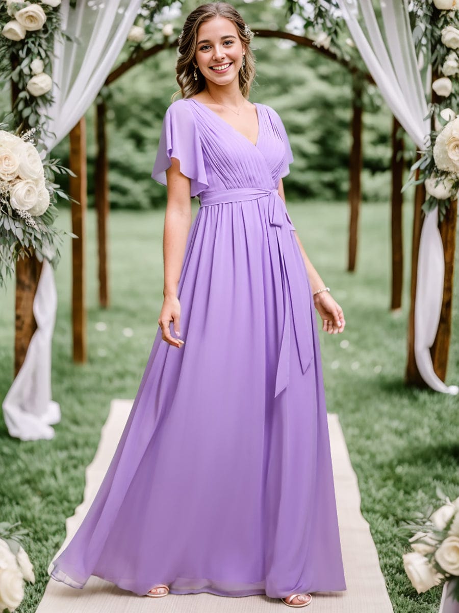 Top Picks Lilac & Lavender Bridesmaid Gowns #style_EE0164ALV