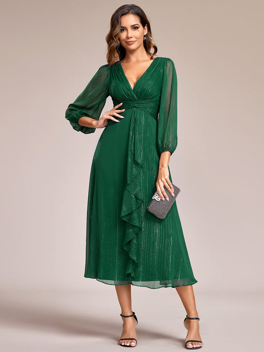 Green Christmas Party Dresses: Bring Vibrancy