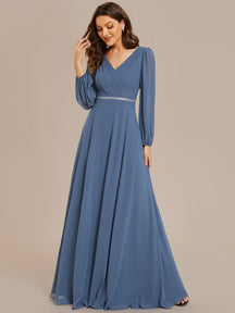 Dusty Blue Concert Dresses#style_EE01981DN