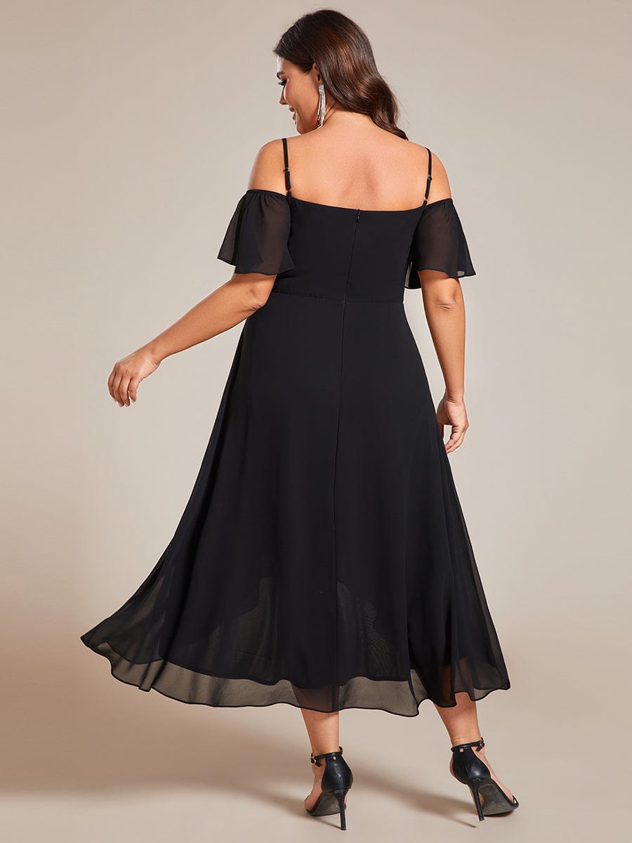 Black Bridesmaid Gowns #style_EG02103BK