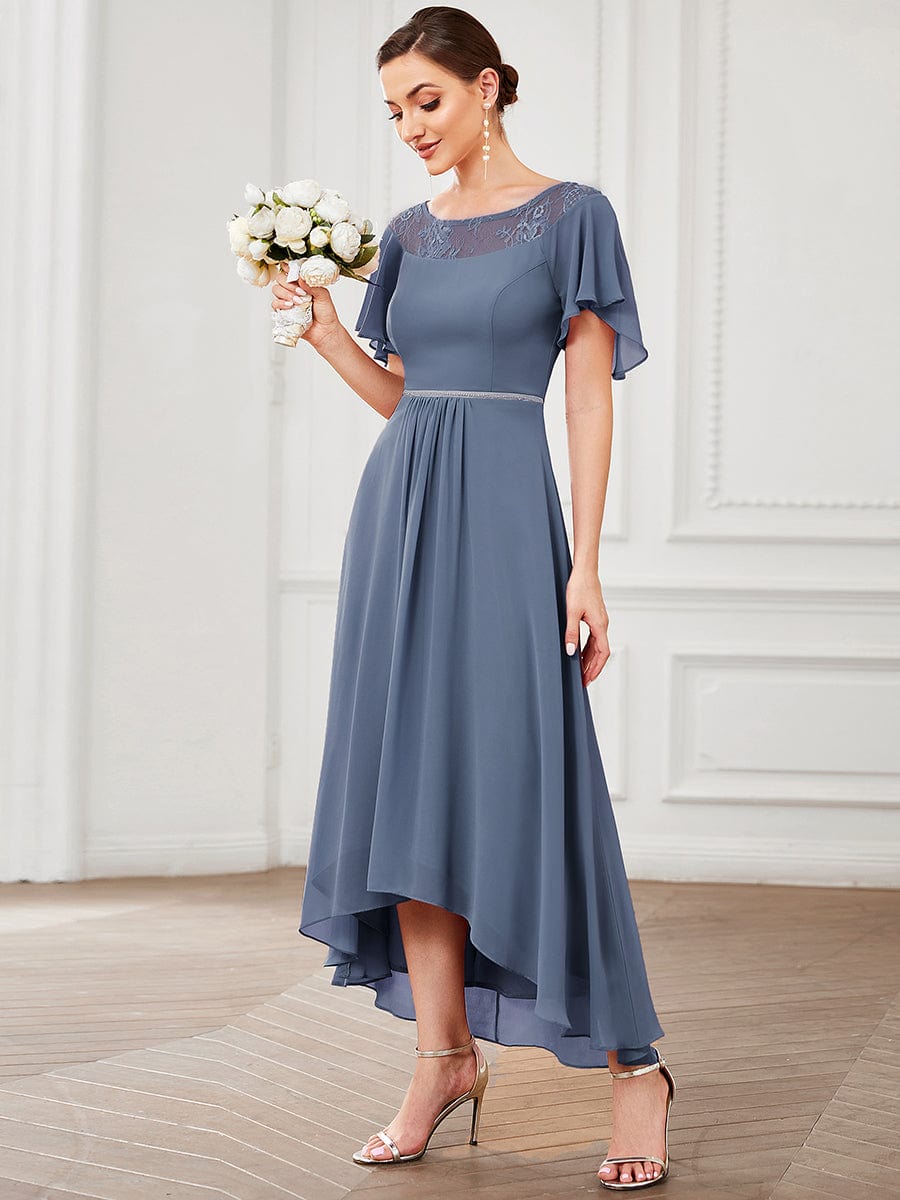 Dusty Blue Concert Dresses#style_EP00465DN