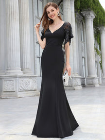 Black Formal Dresses #style_EP00550BK
