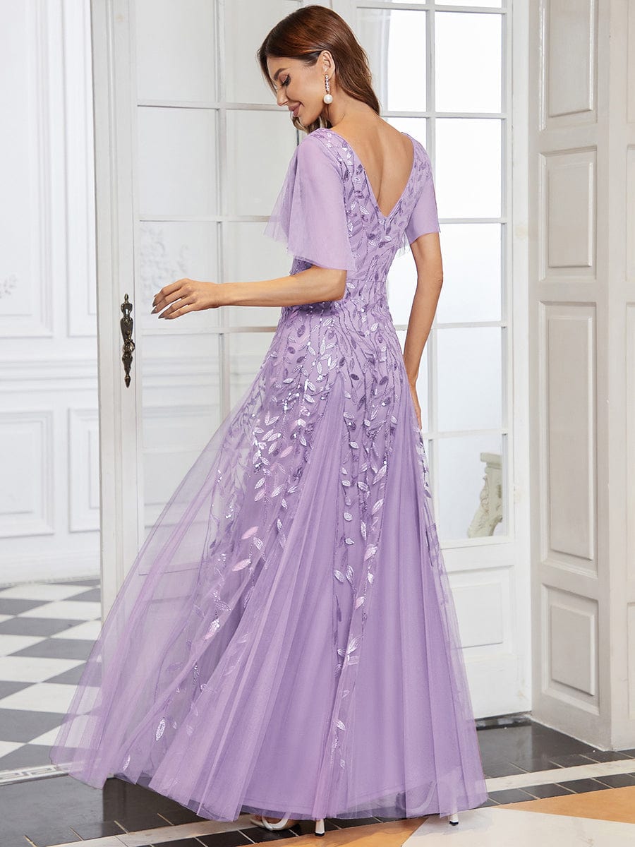 Top Picks Lilac & Lavender Bridesmaid Gowns #style_EE00736LV