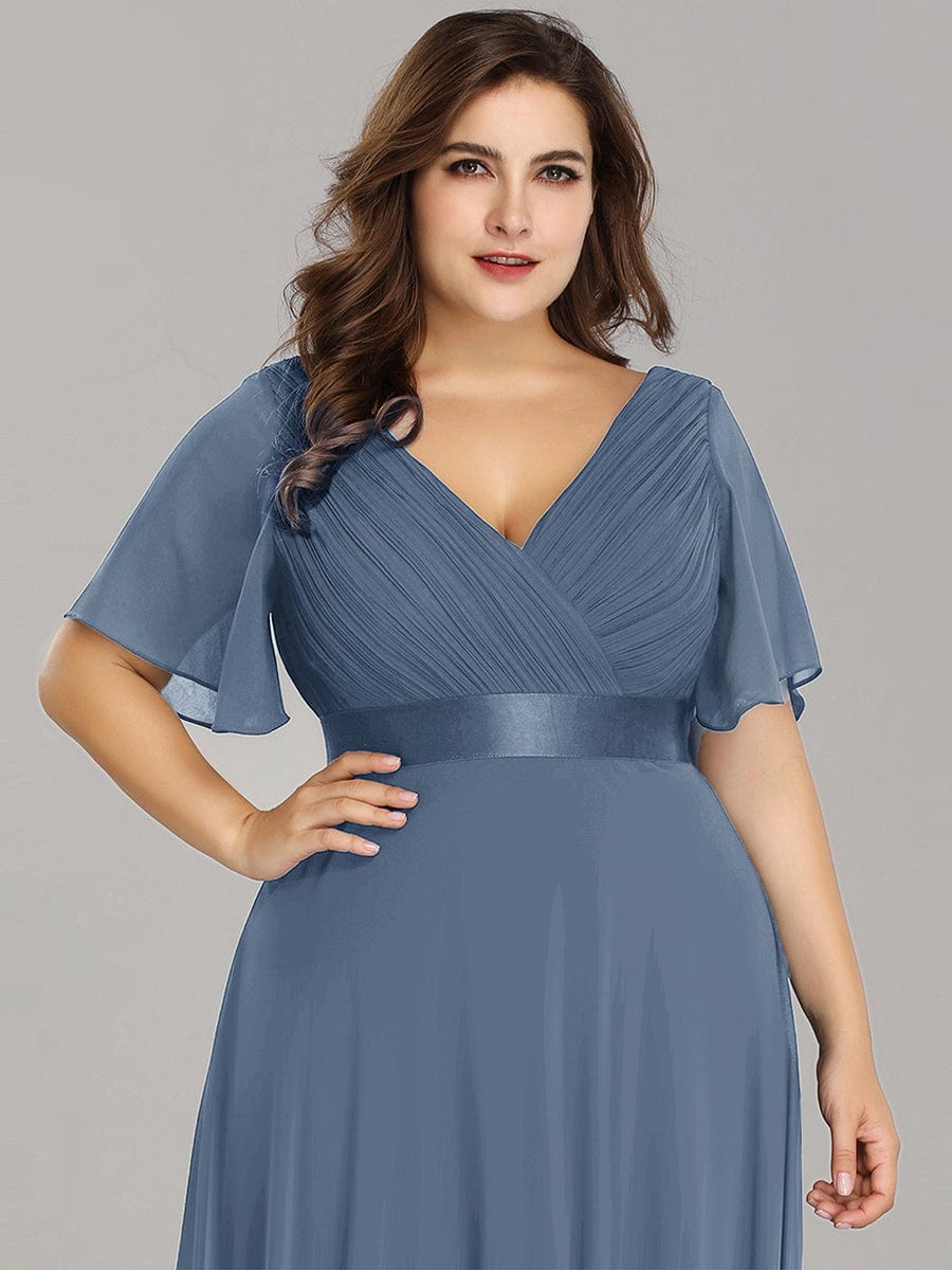 Top Picks Dusty Blue Formal Dresses#style_EP09890DN