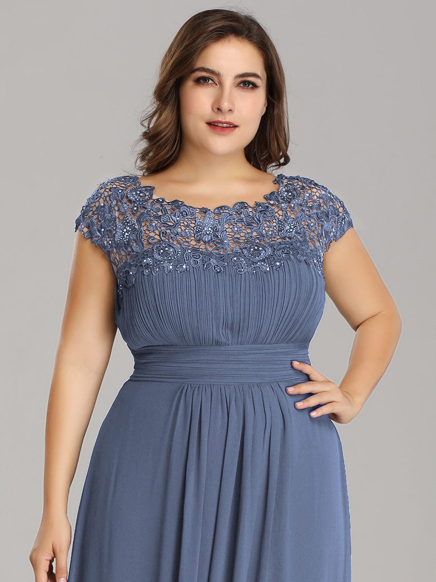 Dusty Blue Concert Dresses#style_EP09996DN