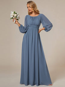 Dusty Blue Concert Dresses#style_ES0106BDN