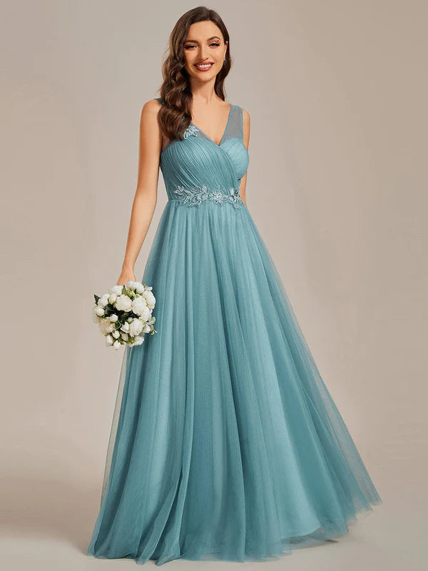 What are Ever Pretty’s Most Popular Dusty Blue Bridesmaid Dresses?