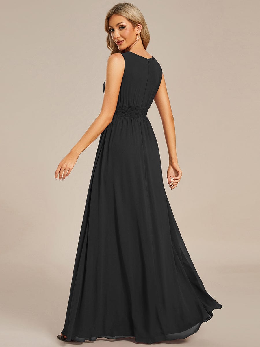 Black Bridesmaid Gowns #style_ES01955BK