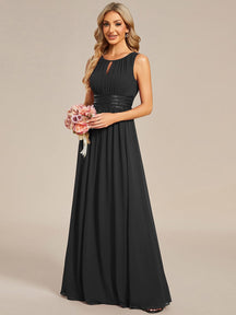 Black Bridesmaid Gowns #style_ES01955BK