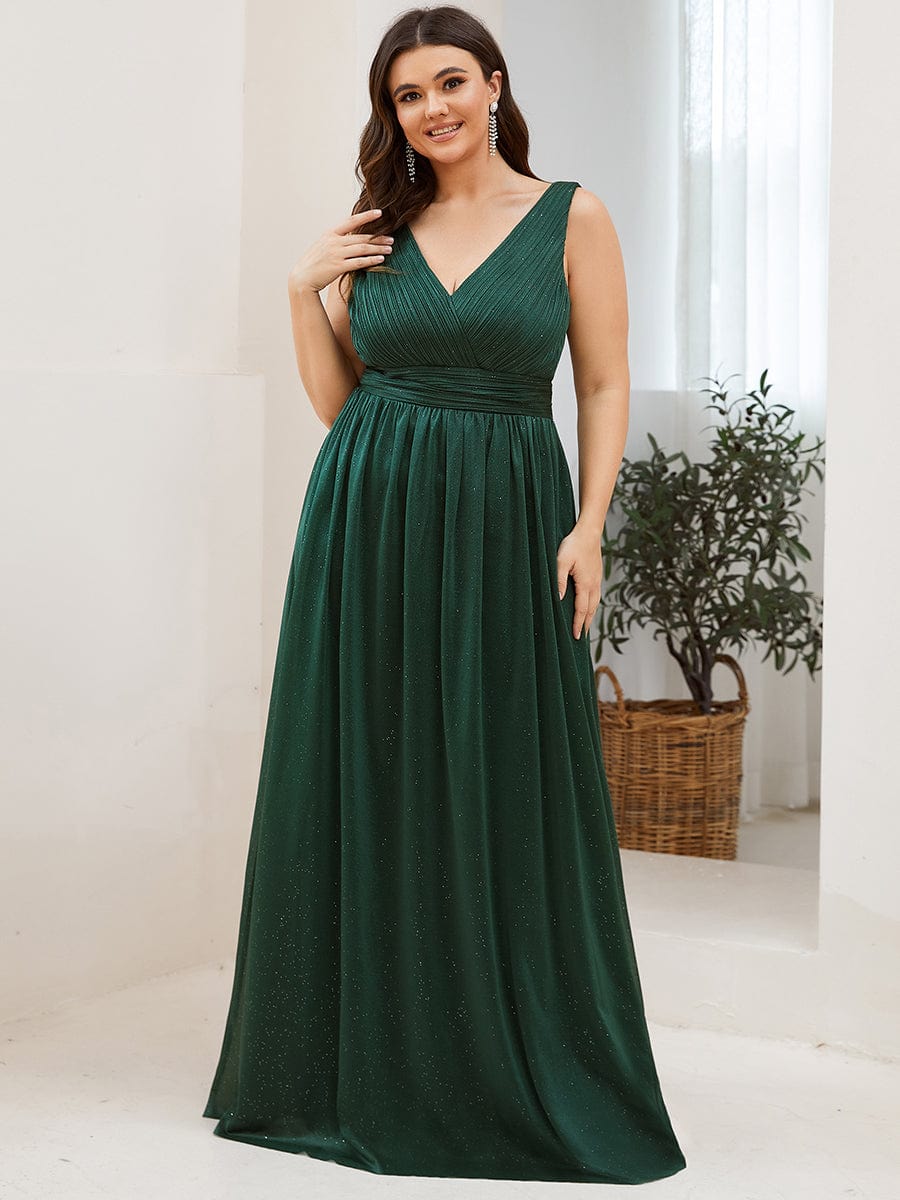 Top Picks Green Formal Dresses #style_EZ07764DG