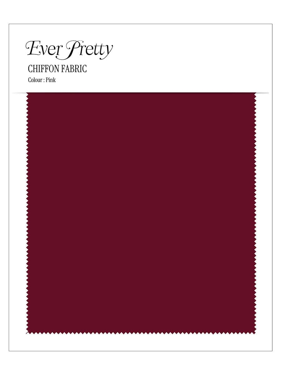 Ever-Pretty Chiffon Swatch #Color_Burgundy