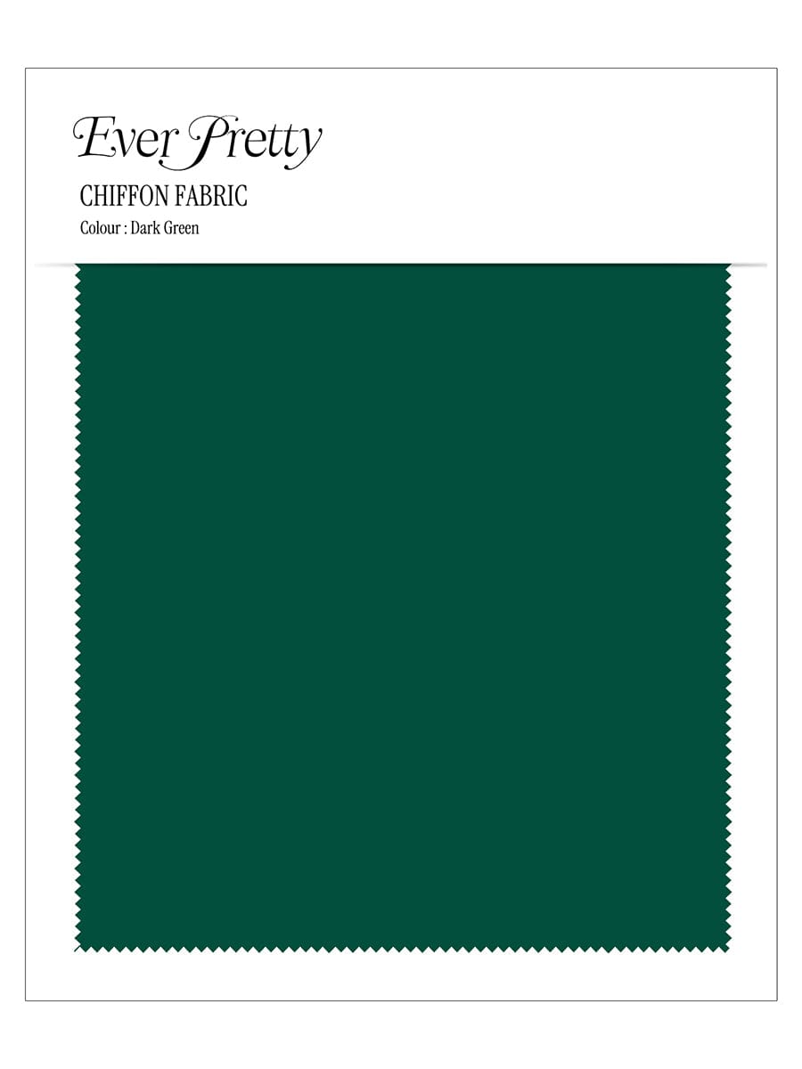 Ever-Pretty Chiffon Swatch #Color_Dark Green