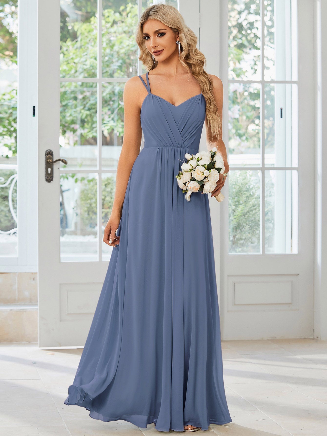 What are Ever Pretty’s Most Popular Dusty Blue Bridesmaid Dresses?