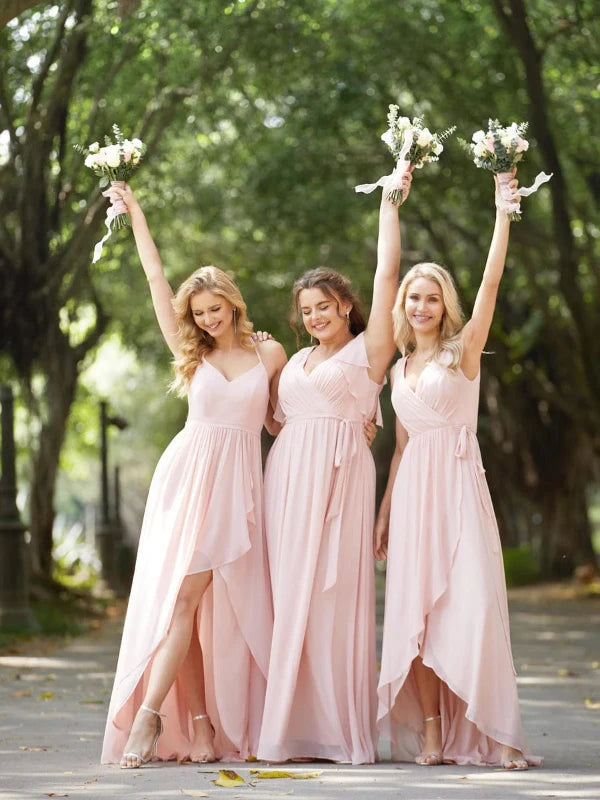 Pink Bridesmaid Dresses