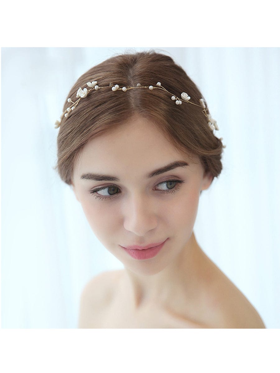 Elizabeth James | Statement cheapest Bridal Headband | Wedding Headband | Wedding Headpiece | Pearl Headband | Diamanté Headband