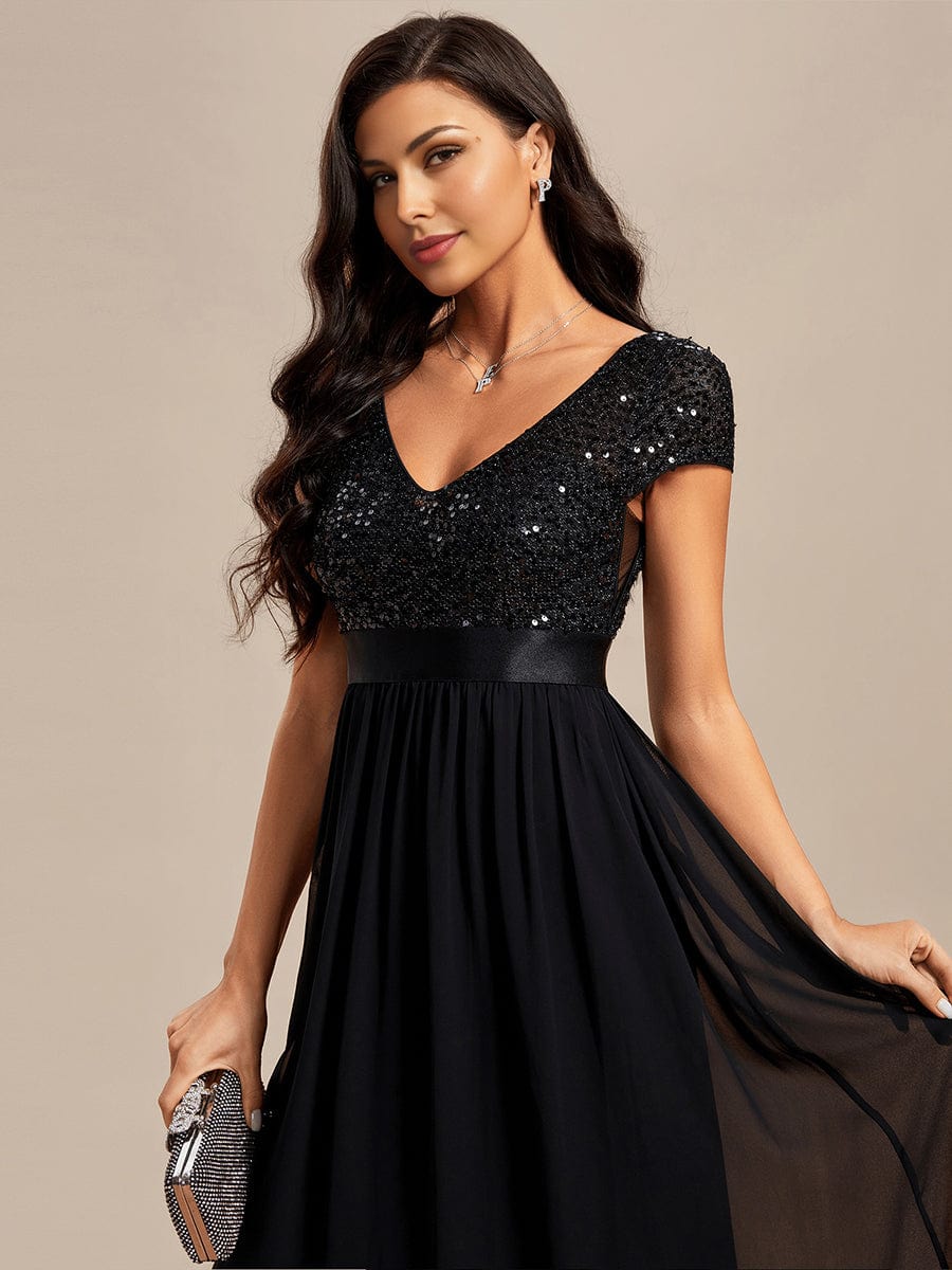 Black Concert Dresses #style_EE0150ABK