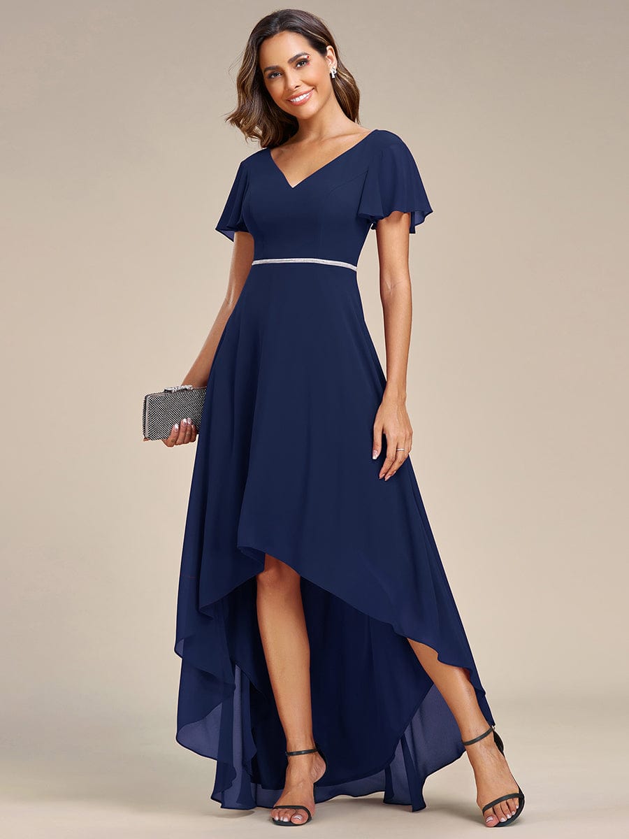 Chiffon orders ruffle bridesmaid dresses