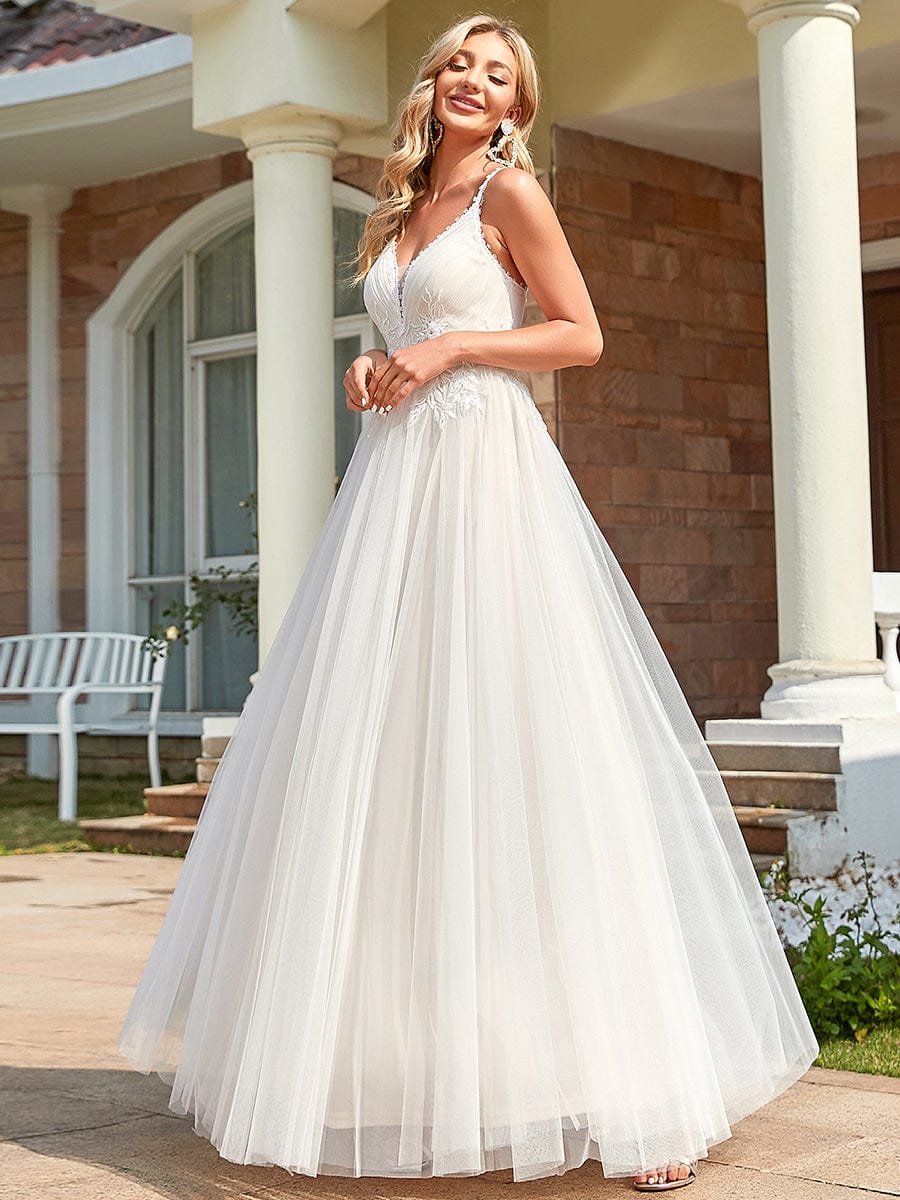 A-line sale wedding dress