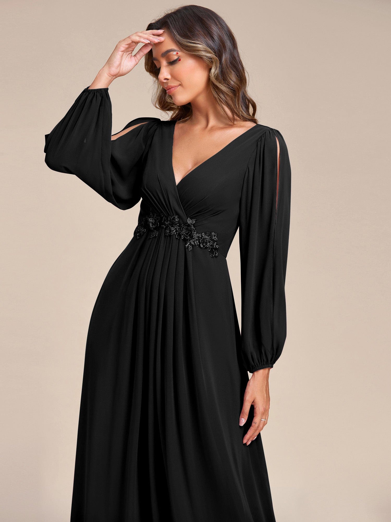 Black Concert Dresses #style_EP00461BK