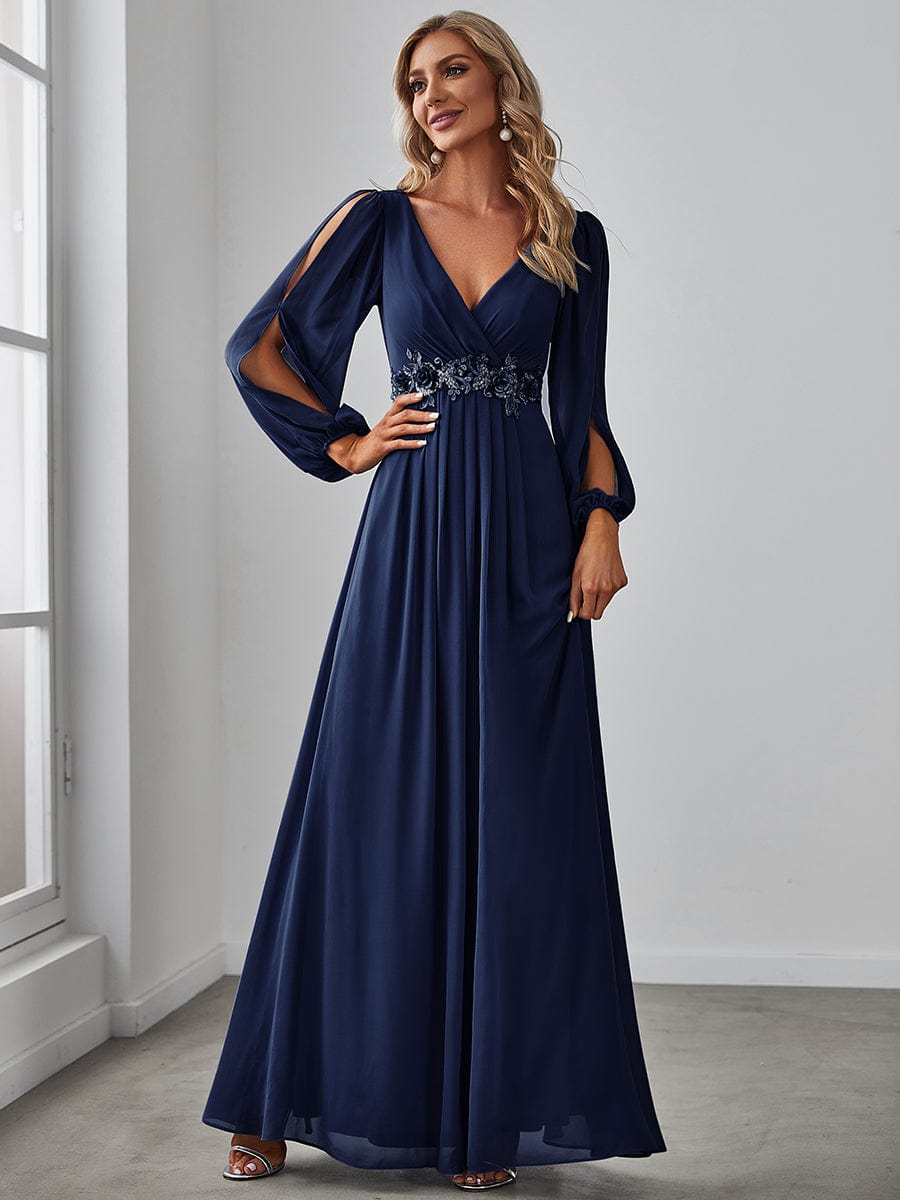 Plus Size Women Long Sleeve Black GoSequin Evening Dress Elegant Boat Neck  Party Maxi Dress Long Prom Dress - AliExpress