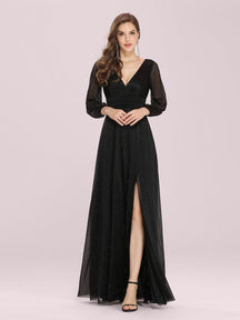 Black Concert Dresses #style_EP00739BK