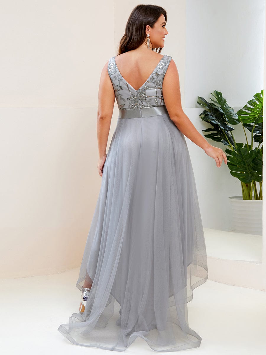 FORMAL DRESS - shops SIZE 18 - Grey