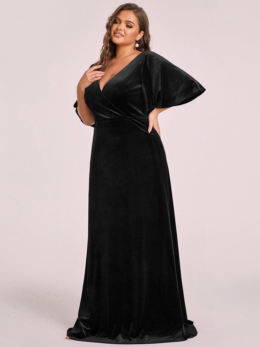 Black Concert Dresses #style_EP00861BK