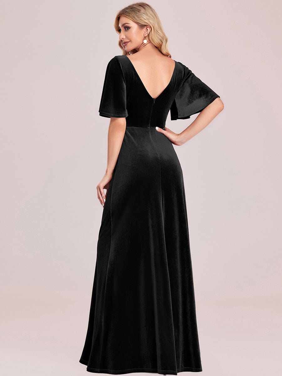 Black Concert Dresses #style_EP00861BK