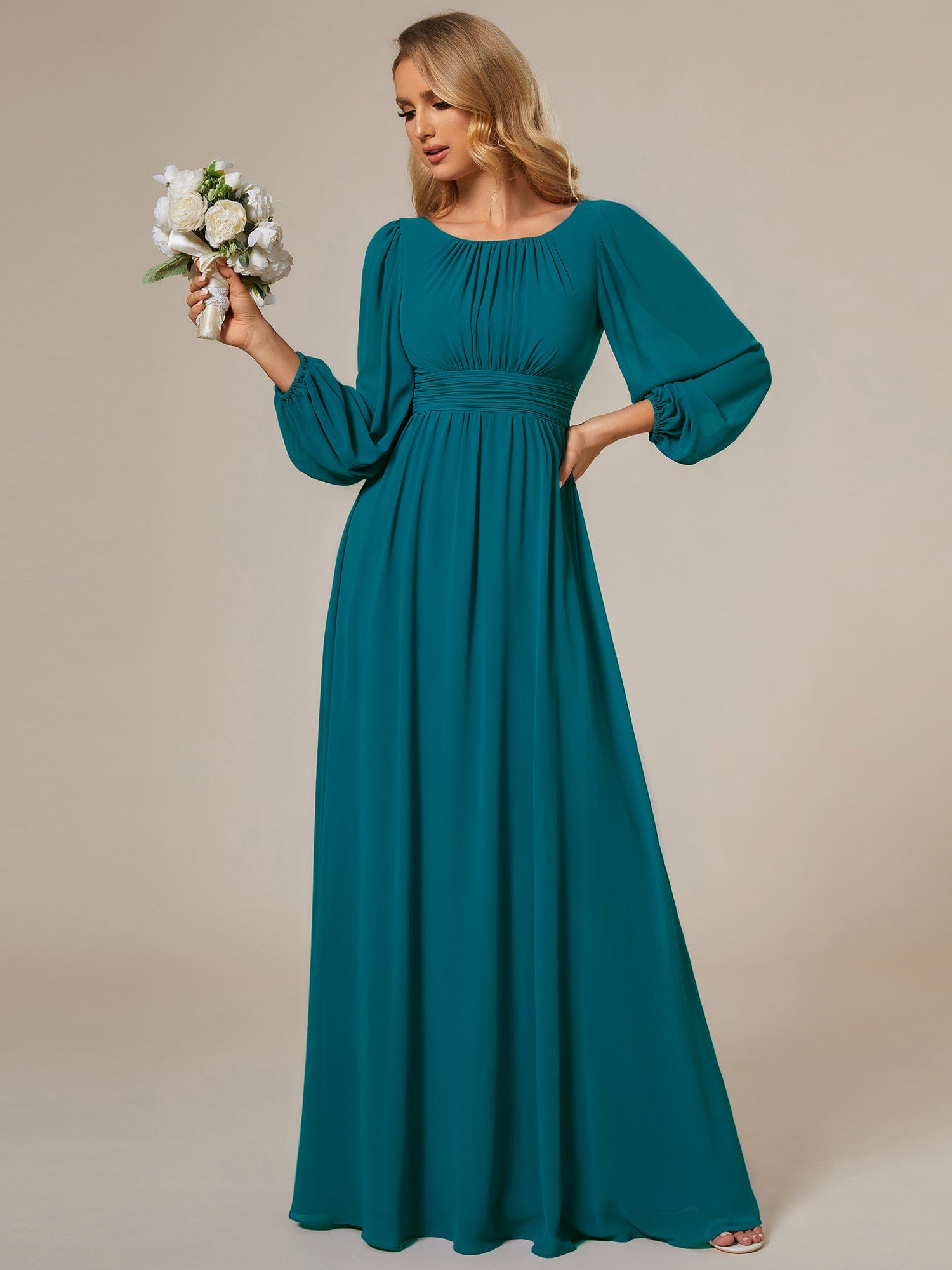 Lovely Emma Domb' Kiwi Green shops / Empire Waist / Talon Zipper / Short Sleeve / Mod / Formal / Bridesmaid / Special Occasion Dress