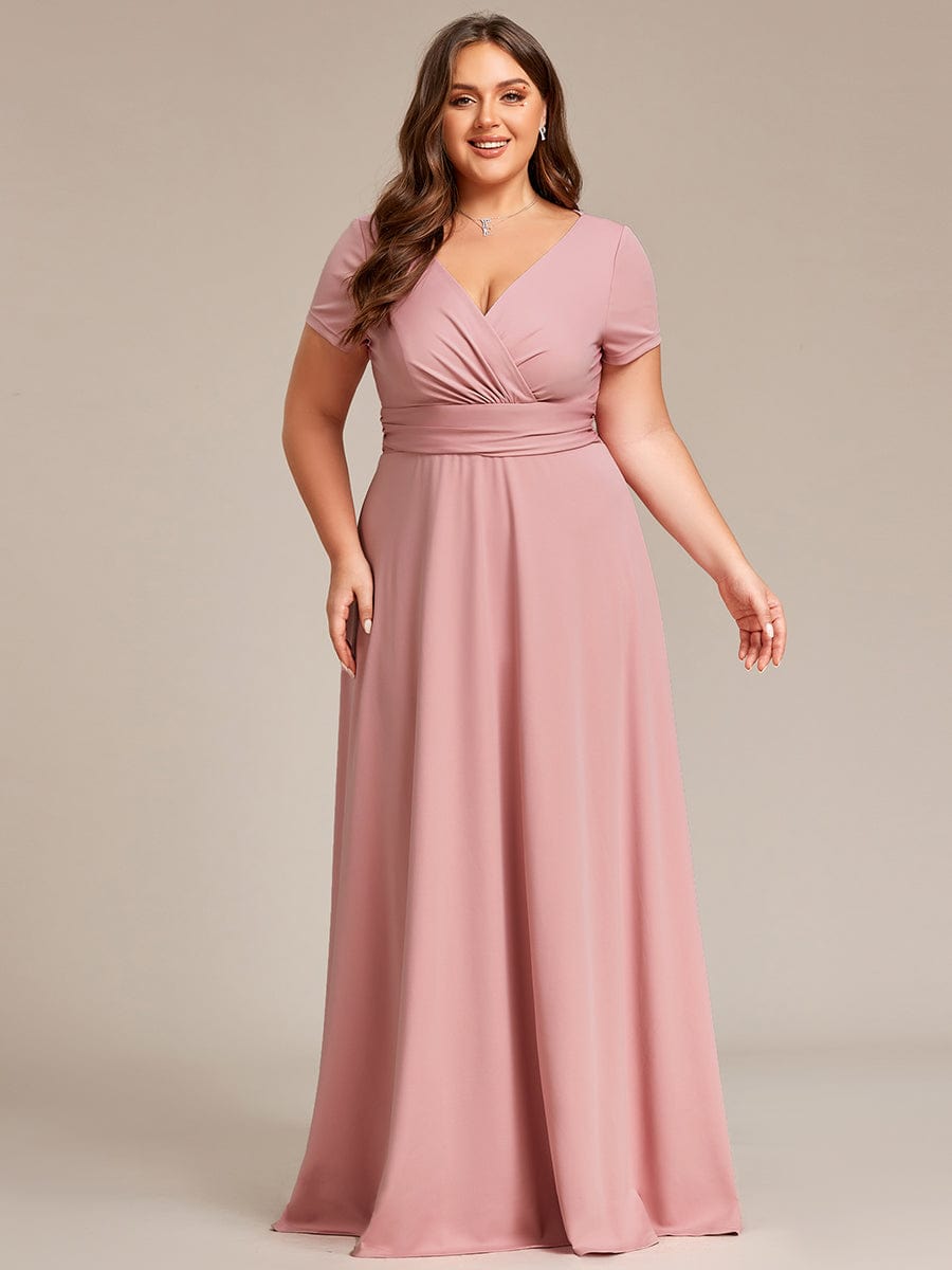 Old rose dress plus size hotsell