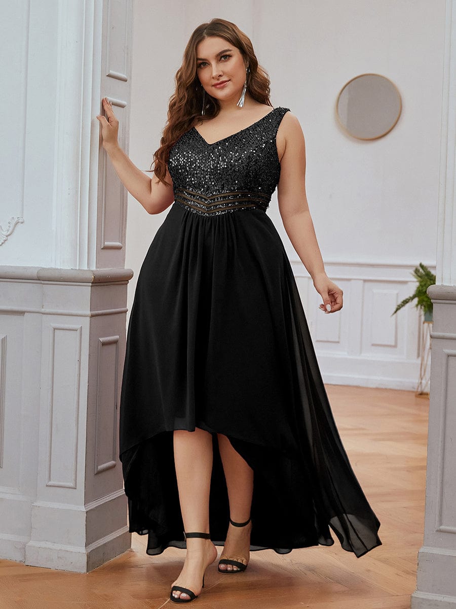 Masquerade fashion gown plus size