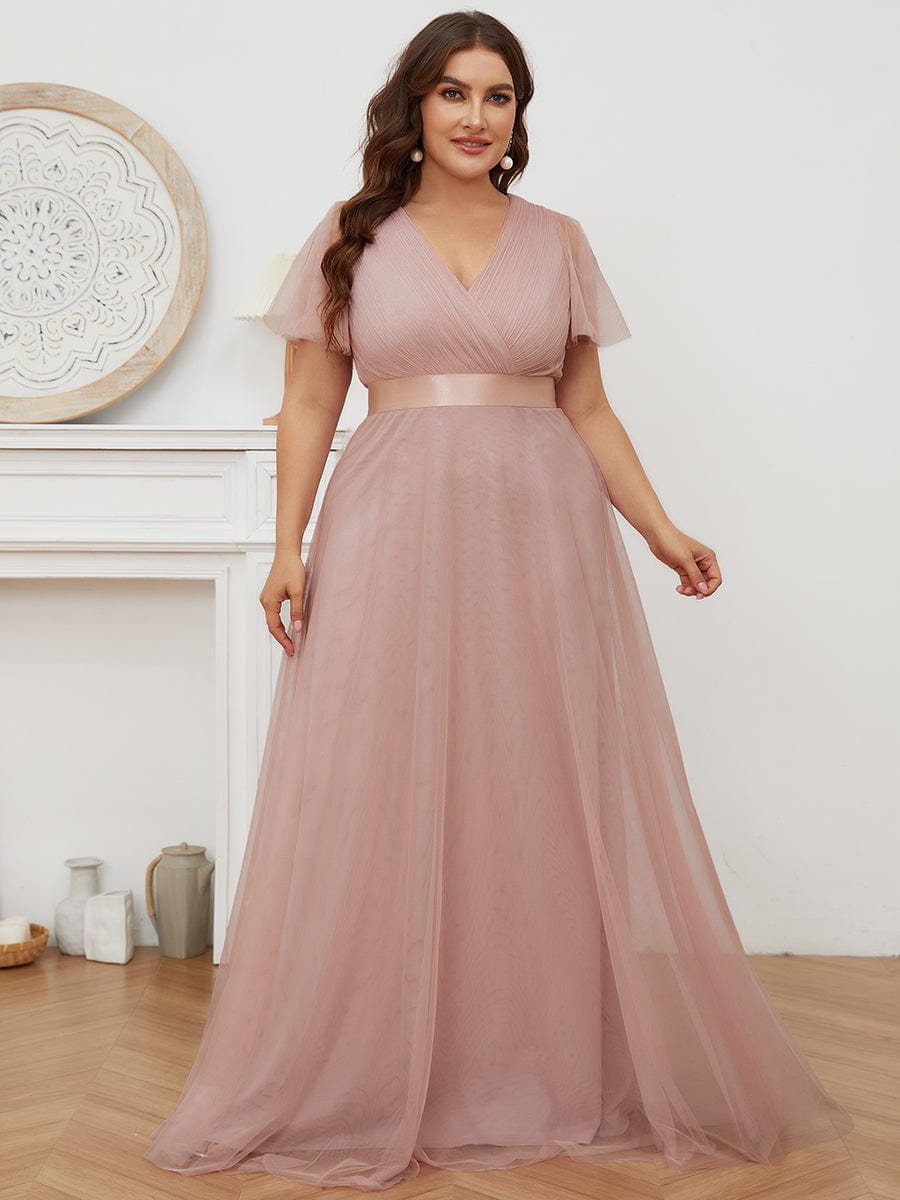 Large bridesmaid dresses best sale